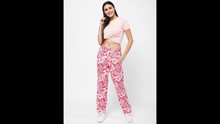 Pink Hawaii Pyjamas For Women - Sexy Beast