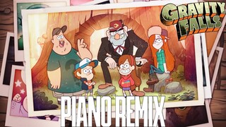 GRAVITY FALLS Main Theme | PIANO REMIX