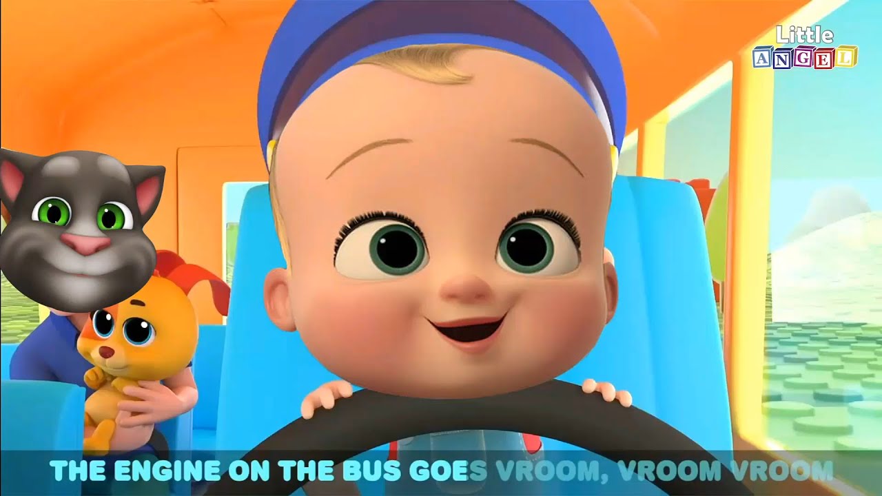 Wheels on the Bus VROOM VROOM VROOM Meme | Mash-Up After Effect Overlay -  Bilibili