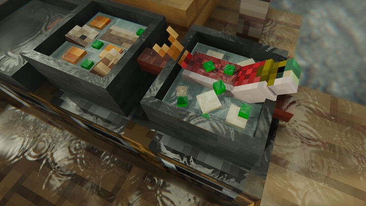 Minecraft Hujan lagi dan aku tidak bisa mengatasinya