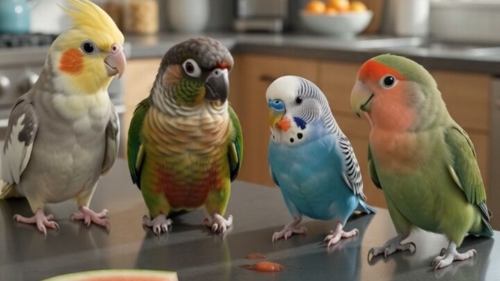 Funny parrots 😂😂