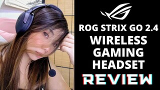 Wireless Gaming Headset Review | ROG Strix GO 2.4