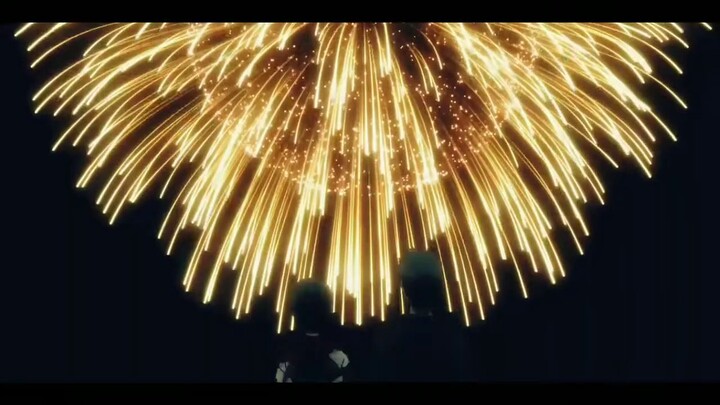 Fireworks (Beautiful Anime Scenery)
