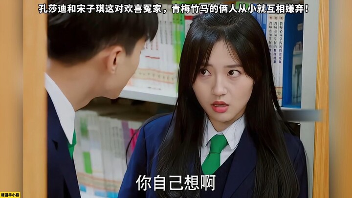 Khổng Sa Địch và Tống Tử Kỳ – cặp oan gia vui nhộn, hai người bạn thanh mai trúc mã từ nhỏ đã luôn g
