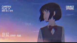 dah jumpa malah lupa nama anime:Kimi no nawa song:wish you here follow ya
