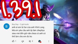 MOD SKIN ZEPHYS SIÊU VIỆT FULL HIỆU ỨNG ÂM THANH CÓ BIẾN VỀ