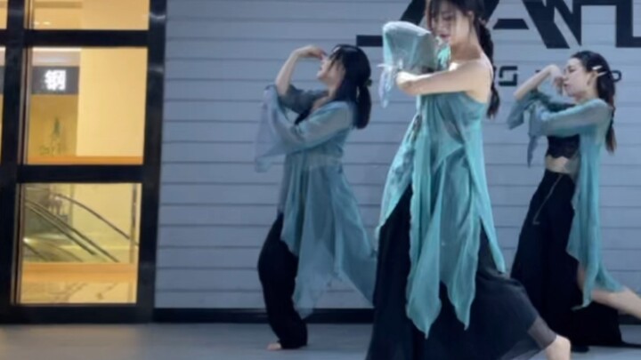 มองกลับไปด้วยรอยยิ้ม คุณสง่างาม "Lanting Preface" #liya ท่าเต้น