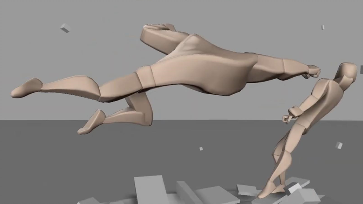 Here’s a tense fighting animation to share with everyone!