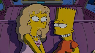 The Simpsons: A girl falls in love with a hunk from outer space, gets pregnant unexpectedly, and elo