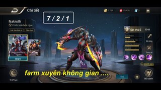 Liên Quân ° Nakroth ( Hoả Ngục ) Cân Team ✓ Proteam