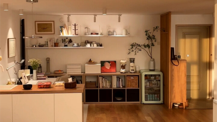 A non-stop walkthrough of my 130㎡ duplex—just some casual snapshots!