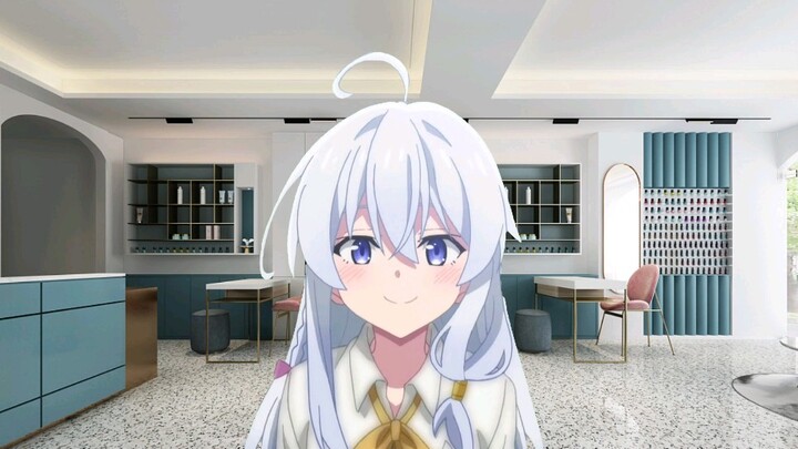 伊蕾娜的自我介绍 ，但是蹩脚中文