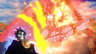 HÌNH DẠNG TỐI THƯỢNG KAIDO HÓA LỬA MỘT CHIÊU BAY MÀU LUFFY GEAR 5 CHÂU PHI - Dragon Ball XV2 Tập 361