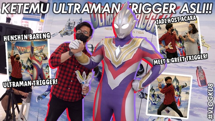 HENSHIN DAN NGOBROL BARENG SAMA ULTRAMAN TRIGGER!! SERU BANGET GOKSS PARAHH! [VLOGKU #8]