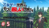 Otome Game Sekai wa Mob ni Kibishii Sekai desu episode 5 subtitle Indonesia
