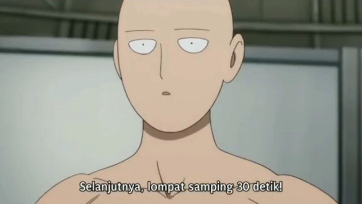 moment saitama test fisik 🔥