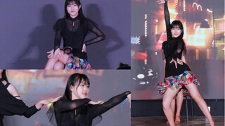 国标舞丨在学校晚会上表演“夜上海”丨高中生直拍初挑战