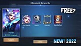FREE?! NEW HARITH M1 EVOS SKIN AND MORE REWARDS! 2022 NEW EVENT | MOBILE LEGENDS