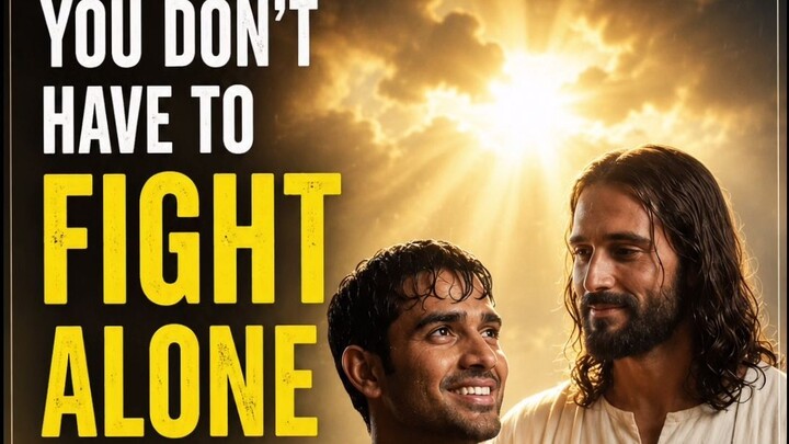 YOU DON’T HAVE TO FIGHT ALONE ❤️ | Exodus 14:14 | Jesus Is With You #Shorts