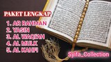 Surah Ar Rahman, Surah Yasin, Surah Alwaqi'ah, Surah Al Mulk, Surah Al Kahfi