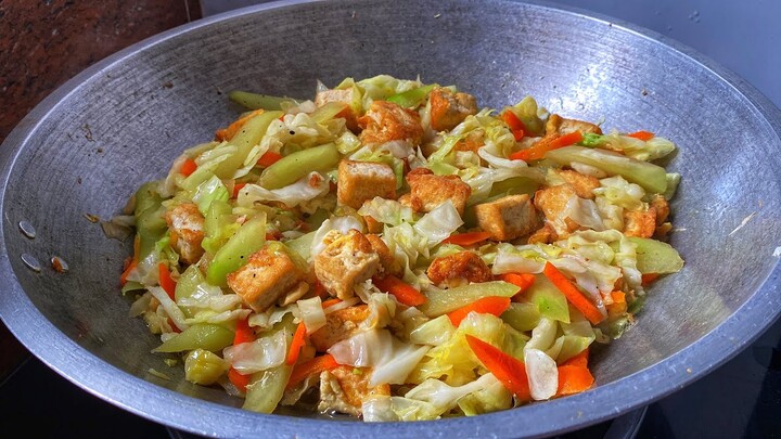 70 Pesos Tipid Budget Ulam Recipe! Oh My Gulay na  napakasarap! Ginisang Gulay!