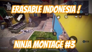 ERASABLE INDONESIA! NINJA MONTAGE #3 (Trolling, Axe Frag, Fail Moment, Ninja Defuse)