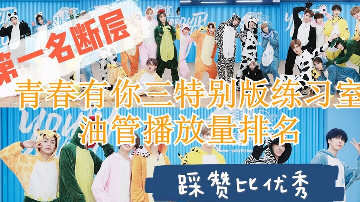 【青春有你三】盘点青3动物睡衣特别版练习室油管TOP10