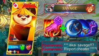 AKAI ASSASSIN FULL CRITICAL BUILD + NEW KUNG FU PANDA SKIN!!? INSANE 1 HIT BUILD!!