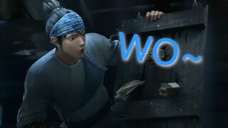 可爱杨戬，但是语气词