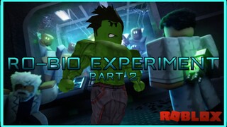 MEMBUAT MONSTER TERKUAT UNTUK MENGALAHKAN PROFESOR JAHAT PART 2 RO-BIO EXPERIMENT | ROBLOX INDONESIA