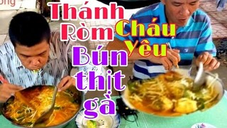 "Cuộc chiến" không cân sức giữa Thánh Ròm và Cháu Yêu lTâm Chè Vĩnh Long