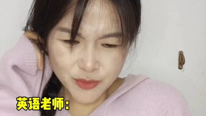 When the teacher saw the timetable…