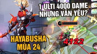 Tốp Mỡ | HA-DA-BÚ-XÀ (Hayabusha) MÙA 24: ULTI 4000 DAMAGE? Yếu Nhưng Đẹp Thì Có Nên Cố chơi? | MLBB