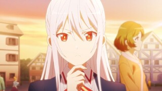 White hair and red eyes, the new wife appears! The male protagonist saves the beauty and falls for h