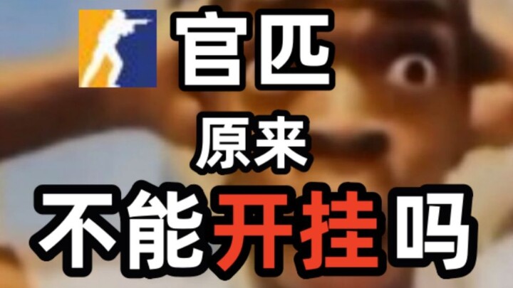 第一次知道官匹不能开挂
