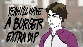 can i get uhhh burger (haikyuu!! animatic)