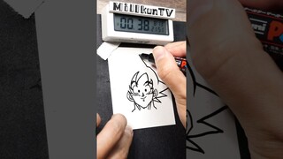 How to Draw Easy! GOKU #satisfying