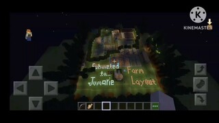 MINECRAFT FARM LAYOUT 1.03