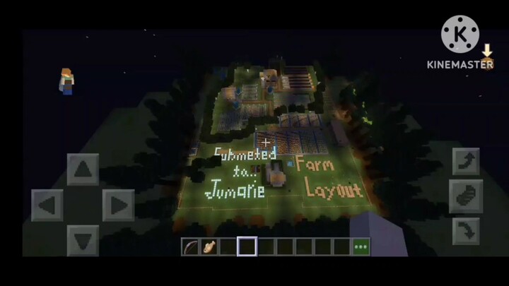 MINECRAFT FARM LAYOUT 1.03