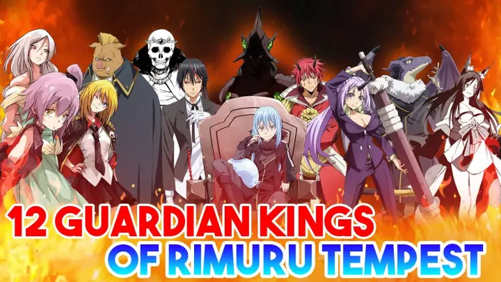 12 Strongest Executives Of Rimuru Tempest | Rimuru's Twelve Guardian Kings |  Spoilers