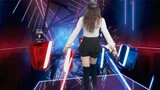 (เกม VR) Rhythm lightsaber เคล็ดลับการรักษาหุ่นของสาววัย 40 