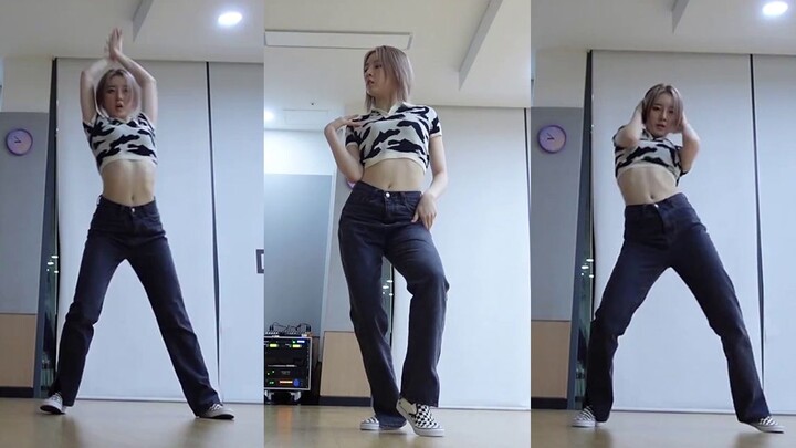 (self-made Chinese subtitles) Cube's new girl group main dancer Joo Hyun covers the choreography of 