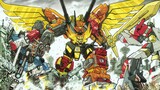 Transformers Animation Mixed Cut: Robot Dinosaurus Fit King Shura Bertarung ke Langit!
