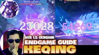 Keqing endgame guide  và tất cả những điều cần biết -genshin ver 1.5