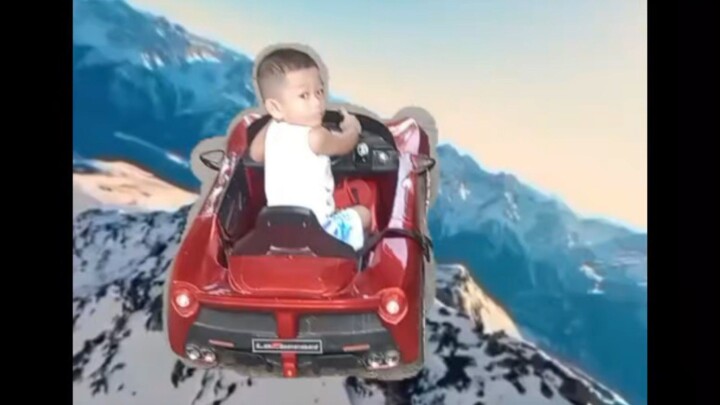 my nephew ( flying car)