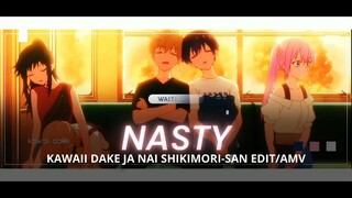 Kawaii dake ja nai Shikimori-san [AMV] Edit - Nasty