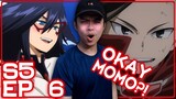 POP OFF, MOMO!! | My Hero Academia Season 5 Episode 6 (94) Reaction