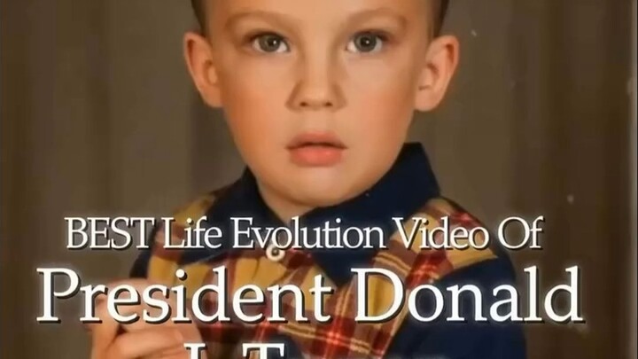 أصدر ترمب مقطع فيديو تم إنشاؤه بواسطة الذكاء الاصطناعي من صور له في فترات زمنية مختلفة.