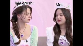 She vs her Crush (lovebug) #trendsforyou #trendsforyou2022 #gl #les #wlw
