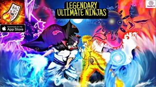 Legendary: Ultimate Ninjas Gameplay - Naruto RPG Game iOS
